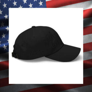 (Black on black) Dark MAGA Hat usa