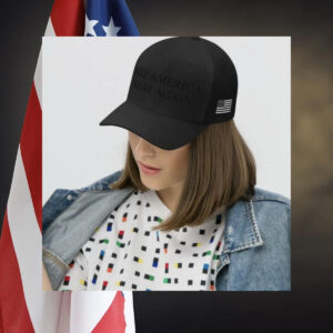 Blackout MAGA Hat, Make America Great Again Hat usa2