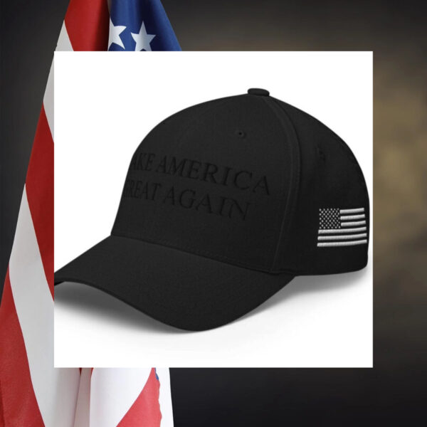 Blackout MAGA Hat, Make America Great Again Hat usa3