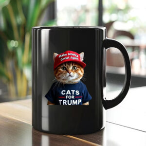 Cats For Trump Maga 2024 Mug , Cats Lives Matter Trump 20241