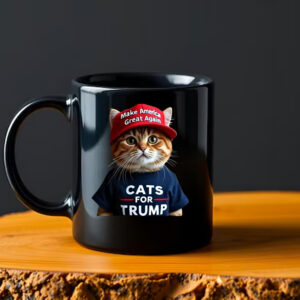 Cats For Trump Maga 2024 Mug , Cats Lives Matter Trump 20242