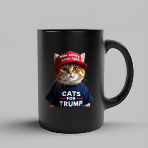 Cats For Trump Maga 2024 Mug , Cats Lives Matter Trump 20243