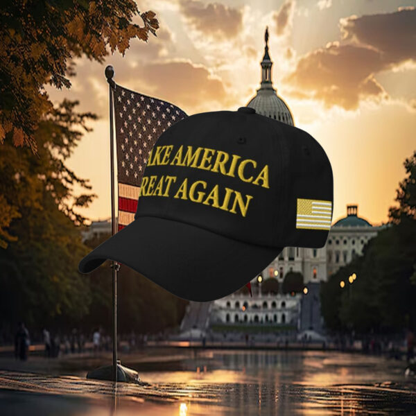 DARK MAGA – GOLD MAGA HAT 2024