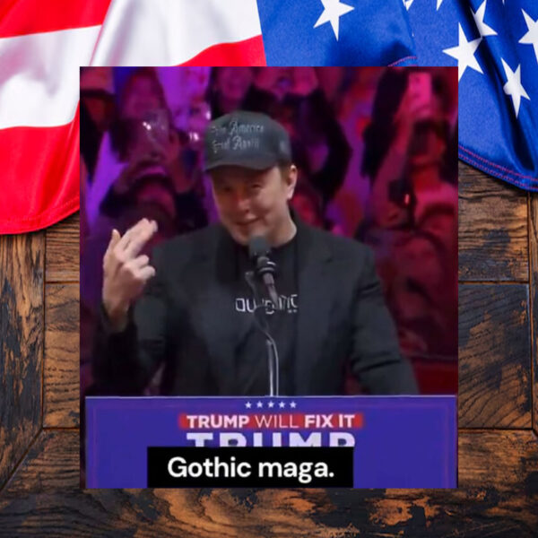 Dark Gothic MAGA hat 2024