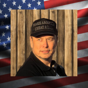 Dark MAGA Trump X Elon Musk Hat usa1