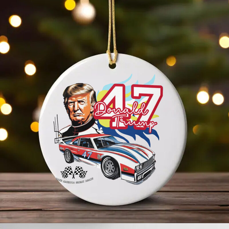 Donald Trump 47th Make America Great Again Ornament1