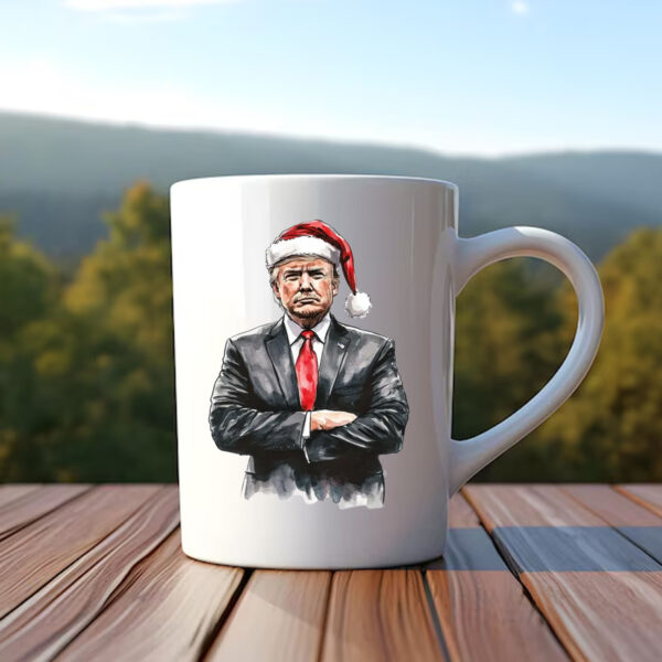 Donald Trump Christmas Mug , MAGA Holidays