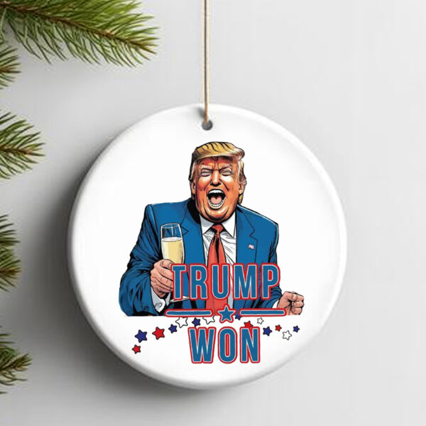 Donald Trump Christmas , Republican , Donald Trump for President Ornament2