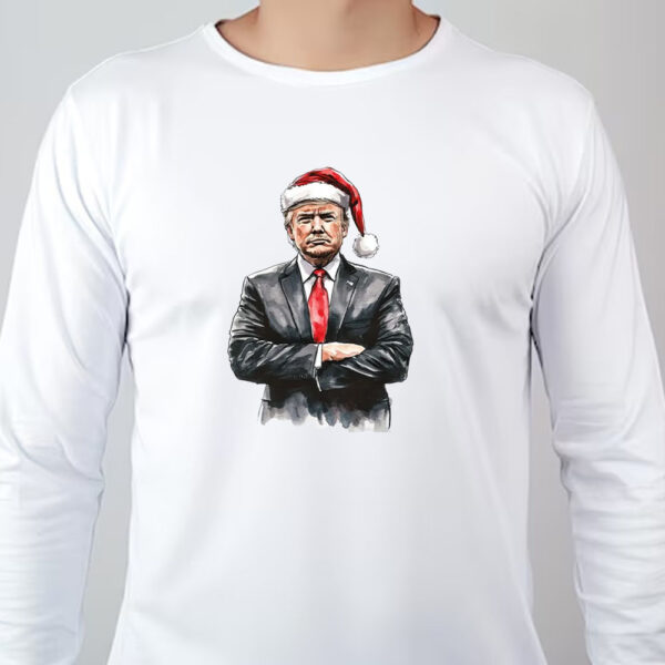 Donald Trump Christmas Sweatshirt , T-shirt , Hoodie , Long Sleeve T-shirt , MAGA Holidays