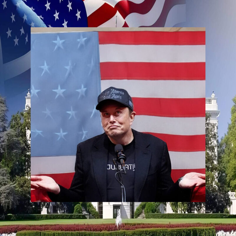 Elon Musk – Super Dark Gothic MAGA Hat 20241