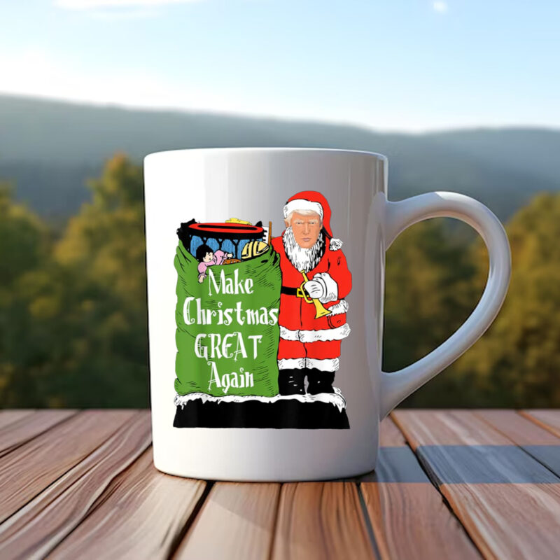 Funny Donald Trump Christmas Shirt Christmas Great Again Mug