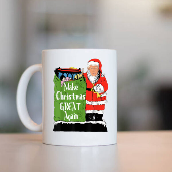 Funny Donald Trump Christmas Shirt Christmas Great Again Mug1