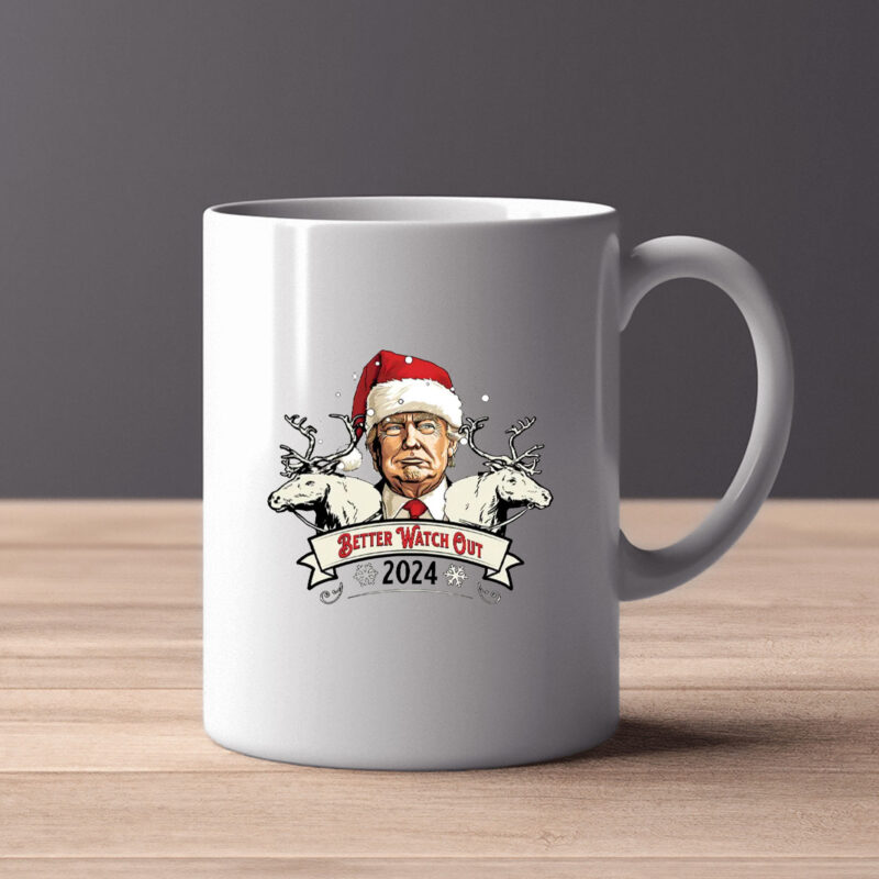 Funny Trump Christmas Mug , Donald Trump 2024 Supporters2