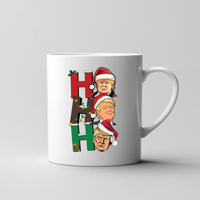 Ho Ho Ho Trump Christmas Mug3