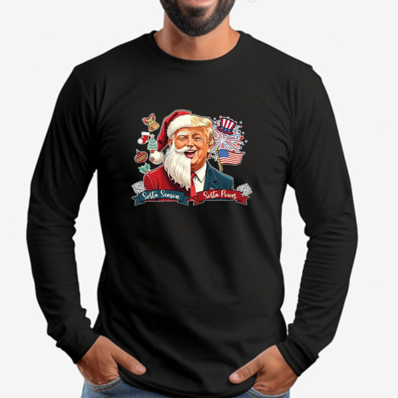 Humorous Trump Christmas Sweatshirt , T-shirt , Hoodie , Long Sleeve T-shirt2