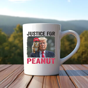 Justice for Peanut Mug , Trump Peanut