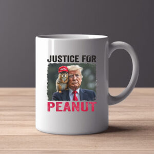 Justice for Peanut Mug , Trump Peanut2