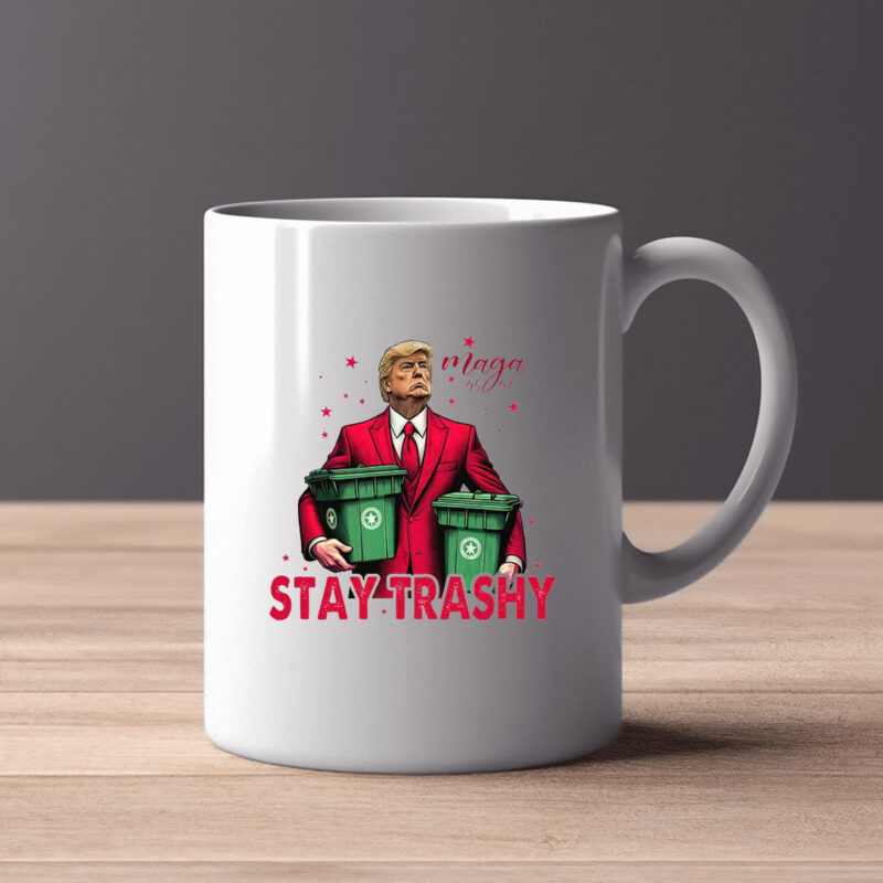 MAGA 45-47 Stay Trashy Mug2