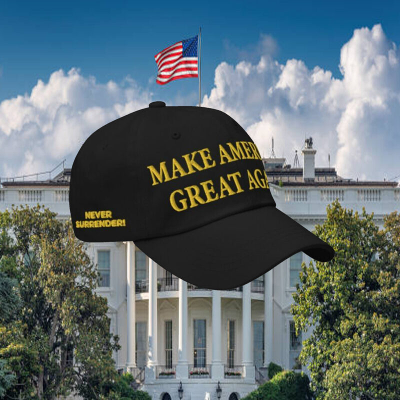 MAGA Navy & Gold Hat 20242