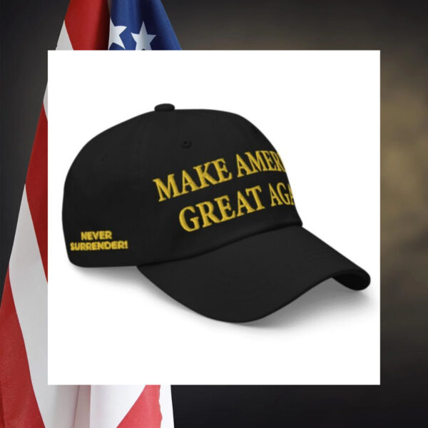 MAGA Navy & Gold Hat usa1