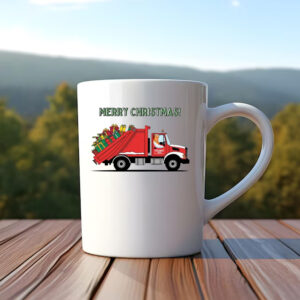 Merry Christmas Trump Trash Santa's Sleigh Funny Mug