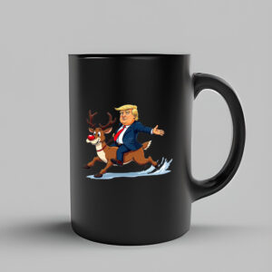 Rudolph the Red Nosed Reindeer Christmas Donald Trump Xmas Mug3