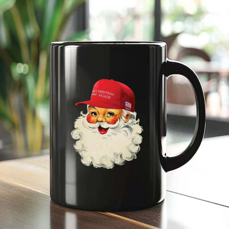 Santa Trump Make Christmas Great Again Mug1