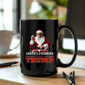 Santa's Favorite President Donald Trump 2024 Mug