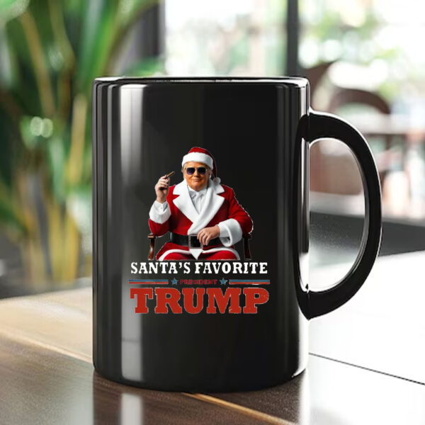 Santa's Favorite President Donald Trump 2024 Mug1