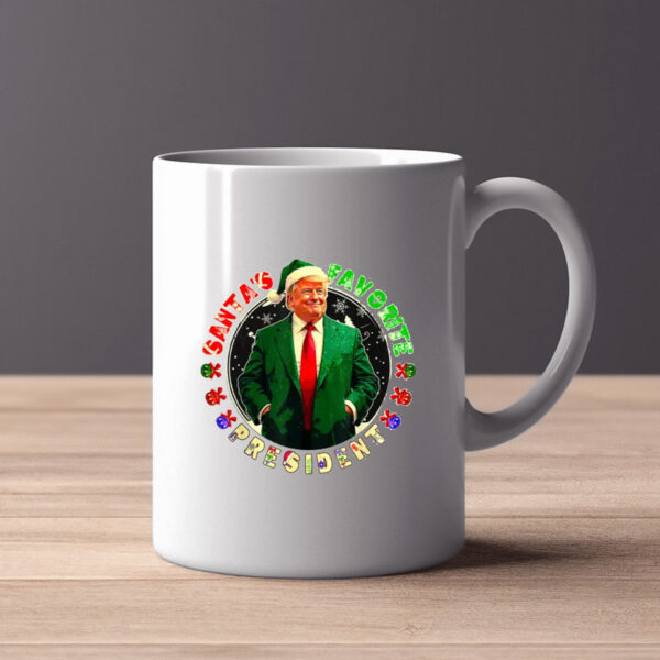 Santa's Favorite President Donald Trump Mug2