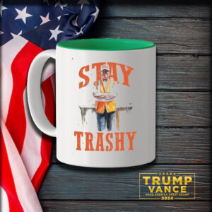 Stay Trashy Trump Mug, Donald Trump 2024 Mug2