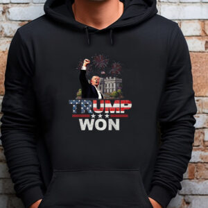 TRUMP won Trump 47th President Funny Donald Trump Trump Winning Election Sweatshirt , T-shirt , Hoodie , Long Sleeve T-Shirt