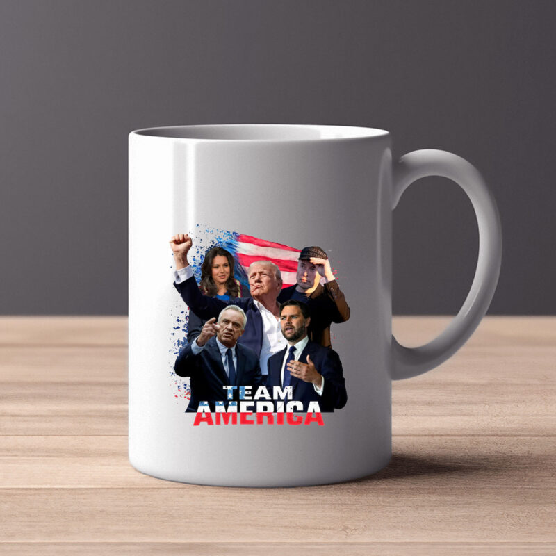 Team America, Trump Vance Musk Kennedy Gabbard Mug2