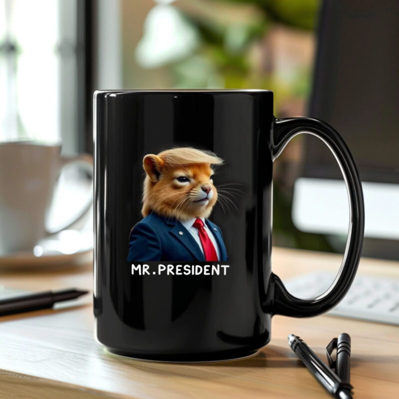 The Squirrel Peanut Shirt, Donald Trump Mug