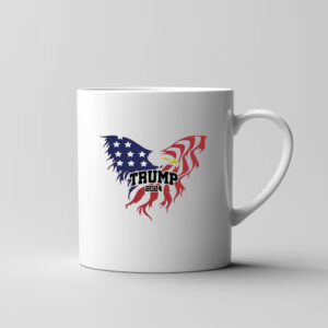 Trump 2024 , Eagle Flag Trump Mug , Pro Trump 4