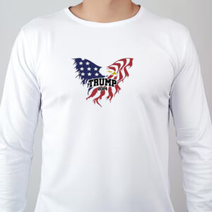 Trump 2024 , Eagle Flag Trump Sweatshirt , T-shirt , Hoodie , Long Sleeve T-shirt , Pro Trump