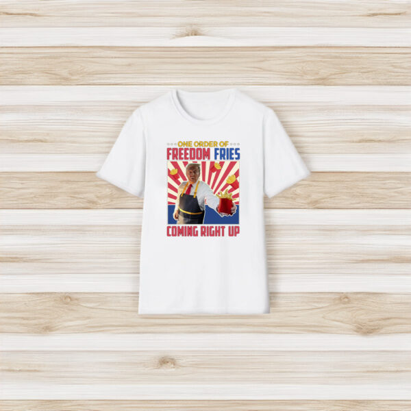 Trump 2024 Shirt, Fast Food Trump Fries Making Fries. MAGA Trump Shirt Trump MAGA Shirts