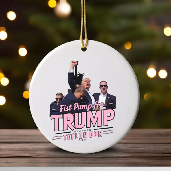 Trump Assassination Ornament , Trump for President 1