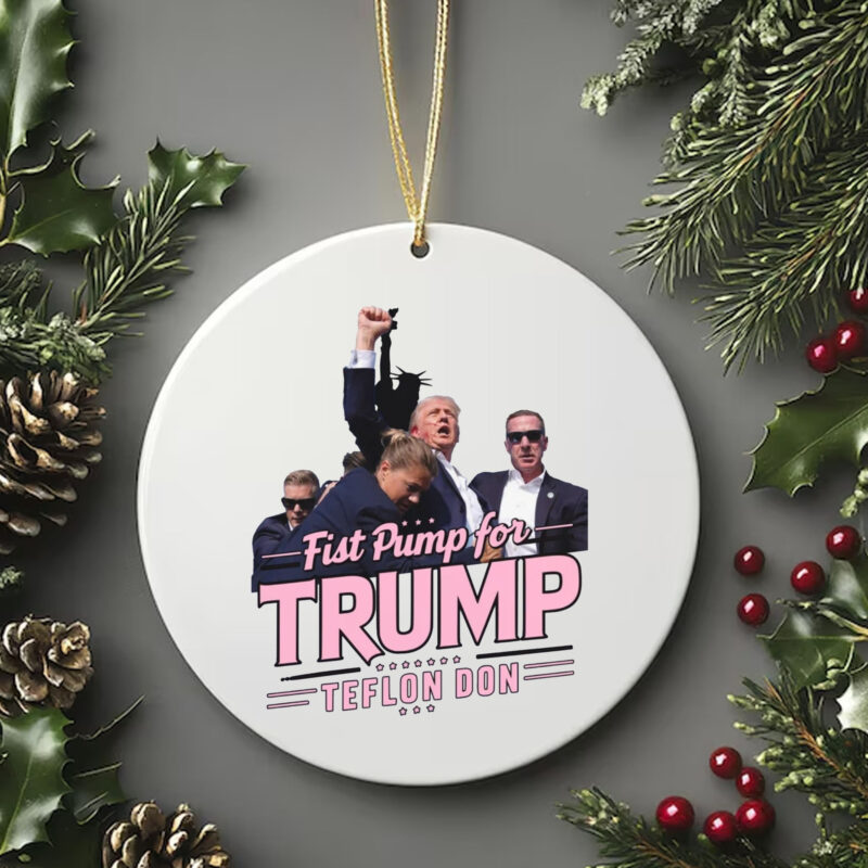 Trump Assassination Ornament , Trump for President