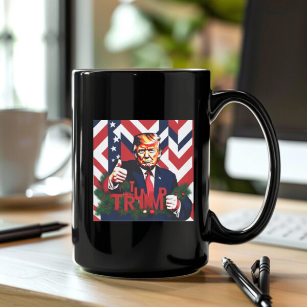 Trump Christmas Lovers Mug , Festive and Patriotic for Trump Supporters