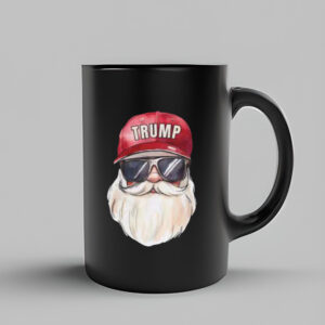 Trump Christmas Mug , MAGA , Santa For Trump 20243