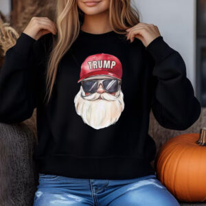 Trump Christmas Sweatshirt , T-shirt , Hoodie , Long Sleeve T-shirt , MAGA , Santa For Trump 20243