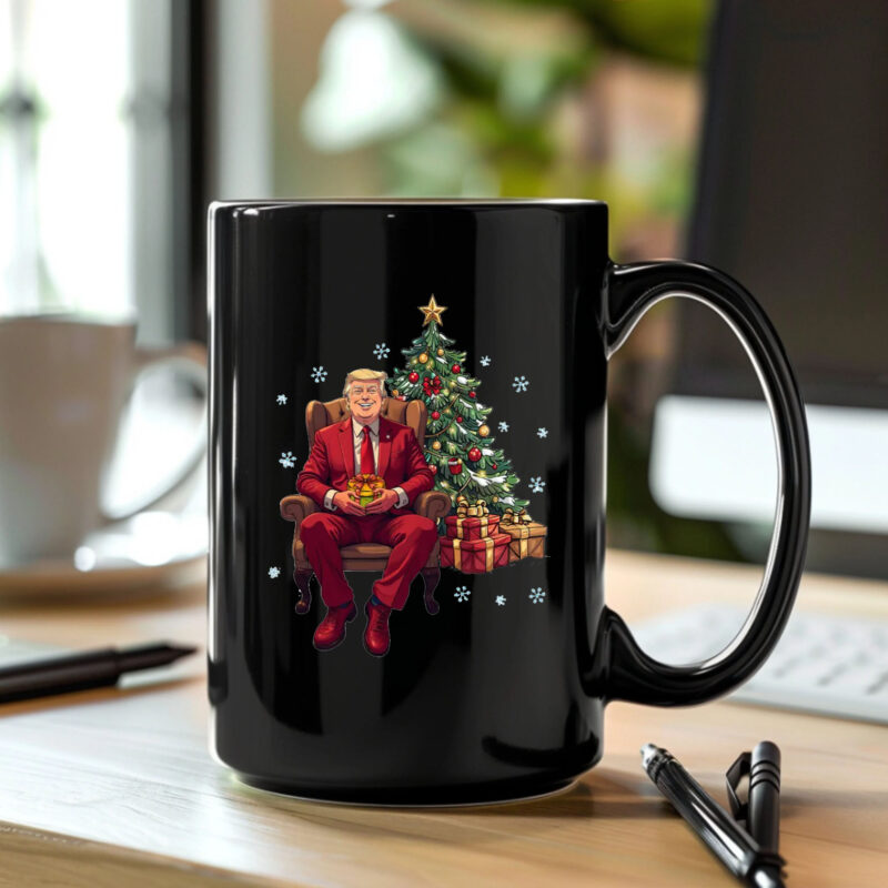 Trump Christmas Tree 2024 MugTrump Christmas Tree 2024 Mug