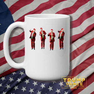 Trump Dance Christmas Mug, Christmas Republican Mug