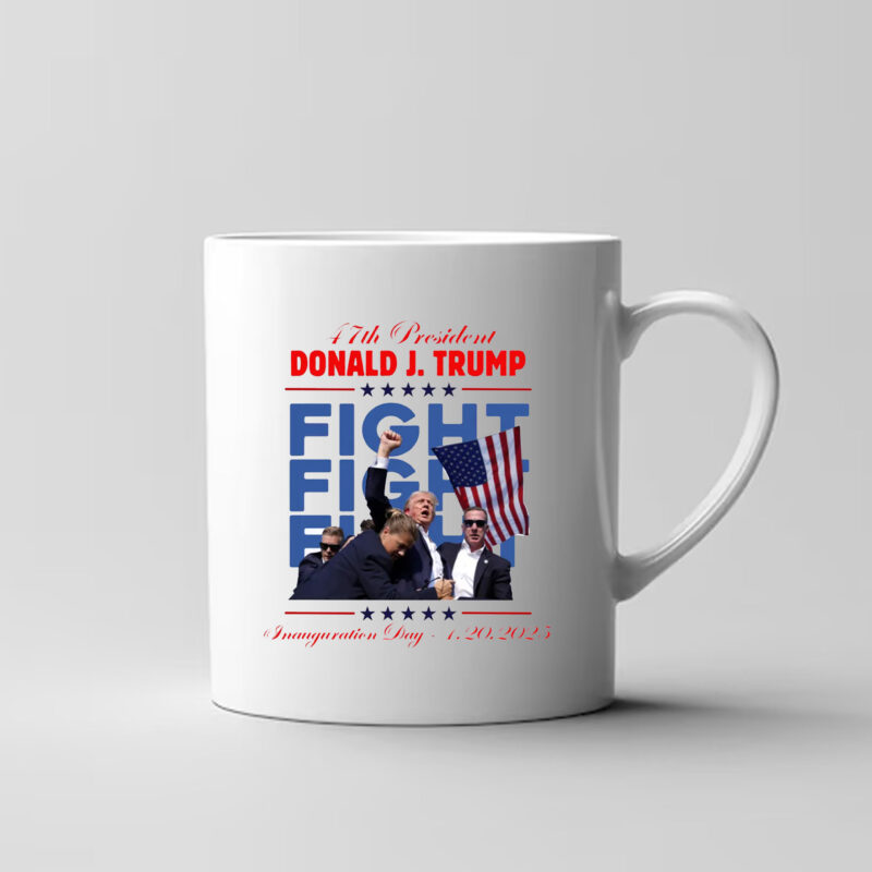 Trump Inauguration Day 2025 Mug , 47th President Donald Trump , Election 2024 3