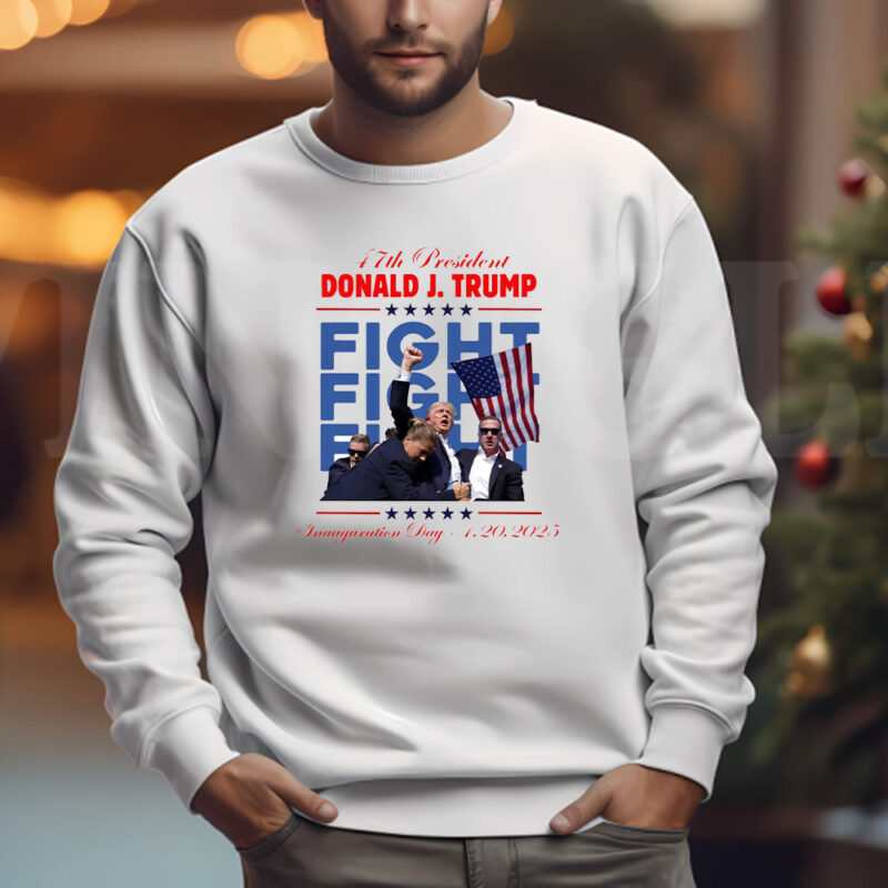 Trump Inauguration Day 2025 Sweatshirt , T-shirt , Hoodie , Long Sleeve T-shirt , 47th President Donald Trump , Election 2024 3