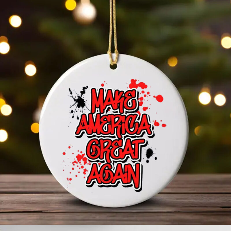 Trump MAGA Make America Great Again Urban Ornament1