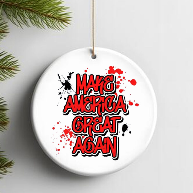 Trump MAGA Make America Great Again Urban Ornament2