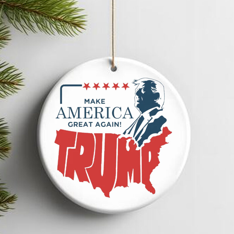 Trump Make America Great Again Ornament2