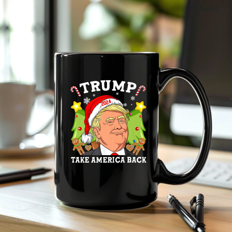 Trump Make Christmas Great Again, Take America Back Mug